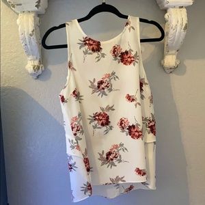 Lemon Tree Floral Blouse